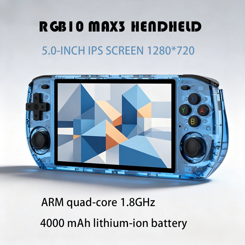 Retro Gaming Gameboy - Портативная игровая консоль RGB10 MAX3 с
