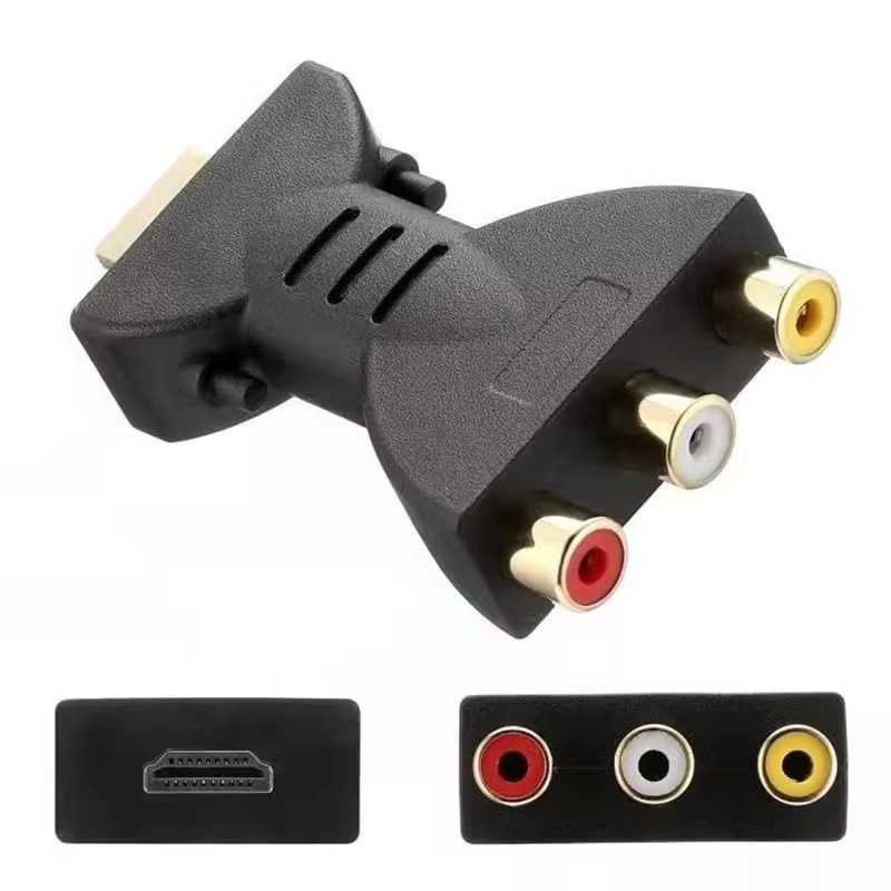 Composite Rca Cable - Кабель-адаптер Full HD 1080P RCA AV-HDMI