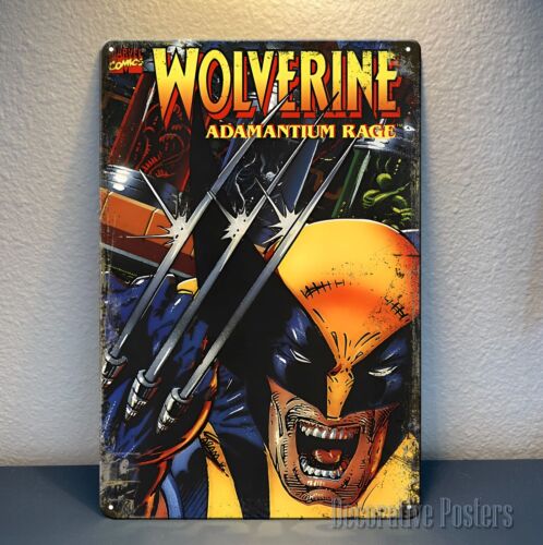 Retro Gaming Us - Металлический постер Adamantium Retro Video Game