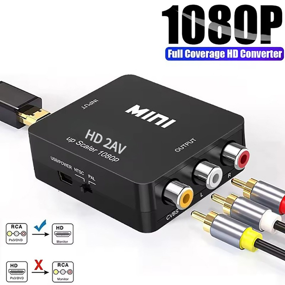 Composite Rca Cable - HDMI-совместимый AV RCA адаптер, HD 1080P
