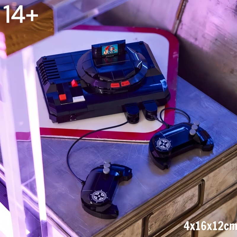 Retro Gaming Console Lego - Новый конструктор 2026 года: Ретро-классическая игровая