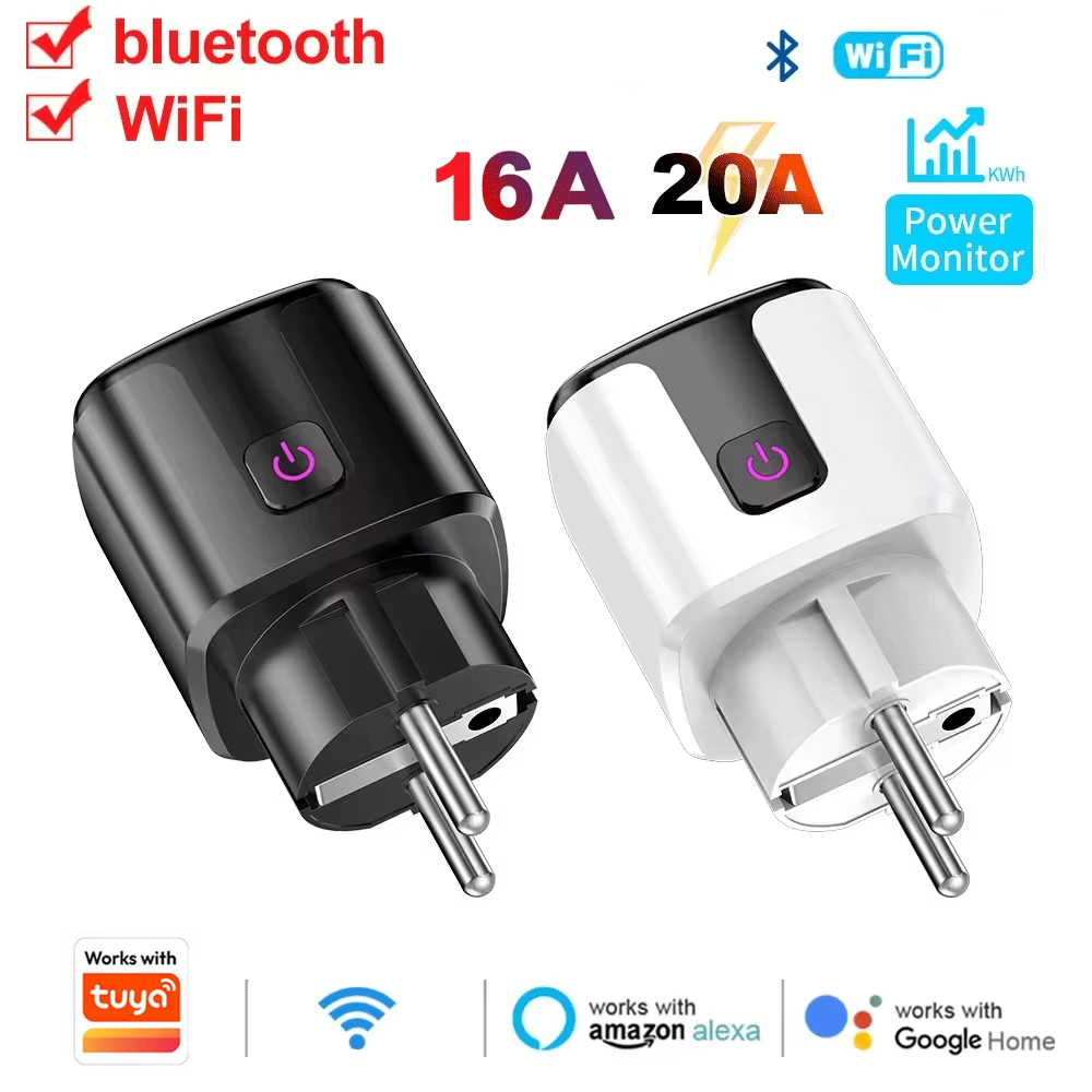 Crt Monitor Stand - Умная Wi-Fi розетка 20А AC100-240В с