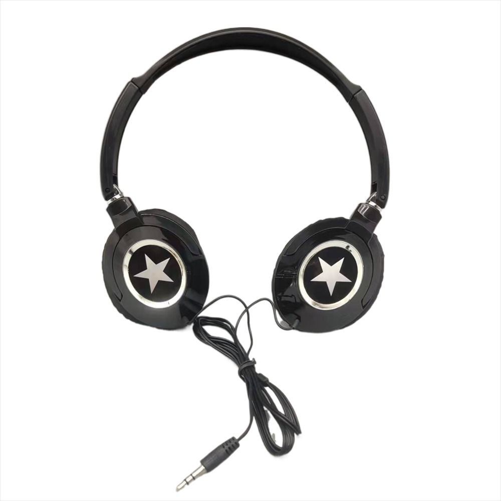 Retro Gaming Headset - Проводные наушники-вкладыши, гибкая Регулируемая Hi-Fi гарнитура