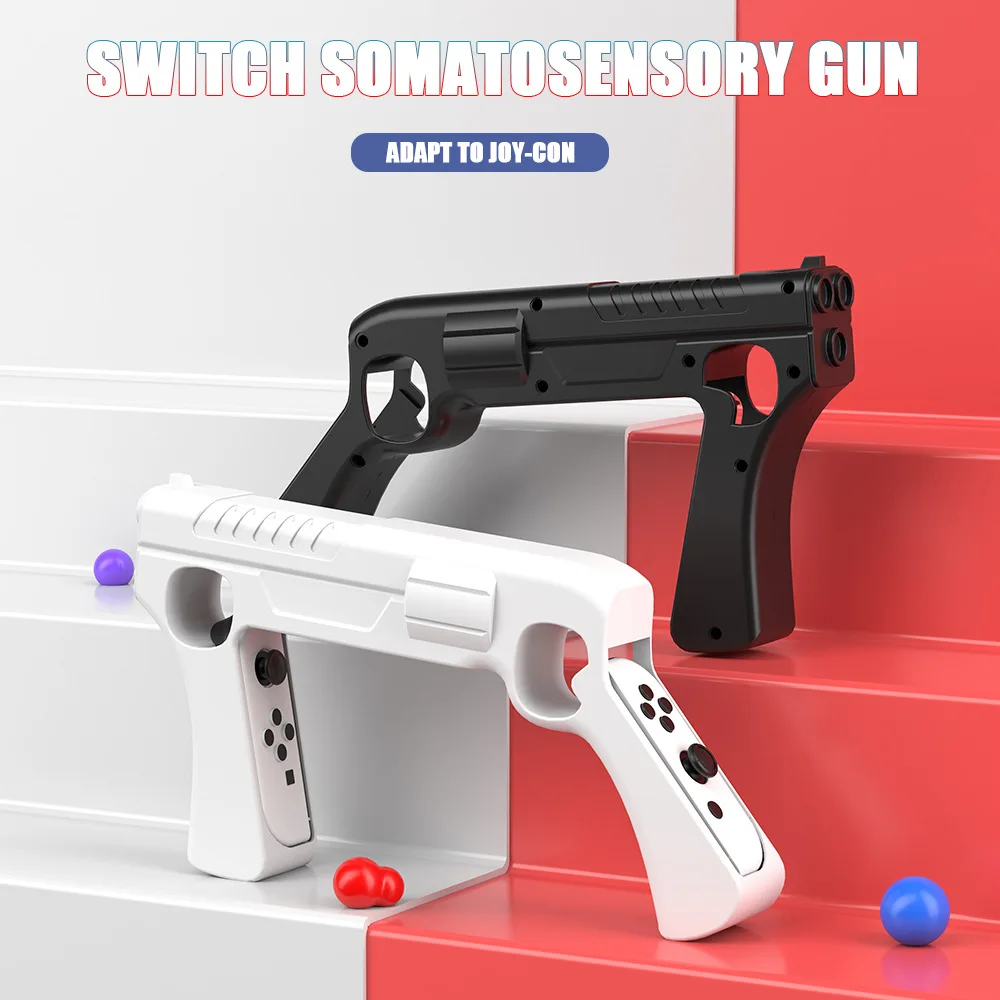 Retro Gaming Console Gun - Для Nintendo Switch Ns Oled Joycon