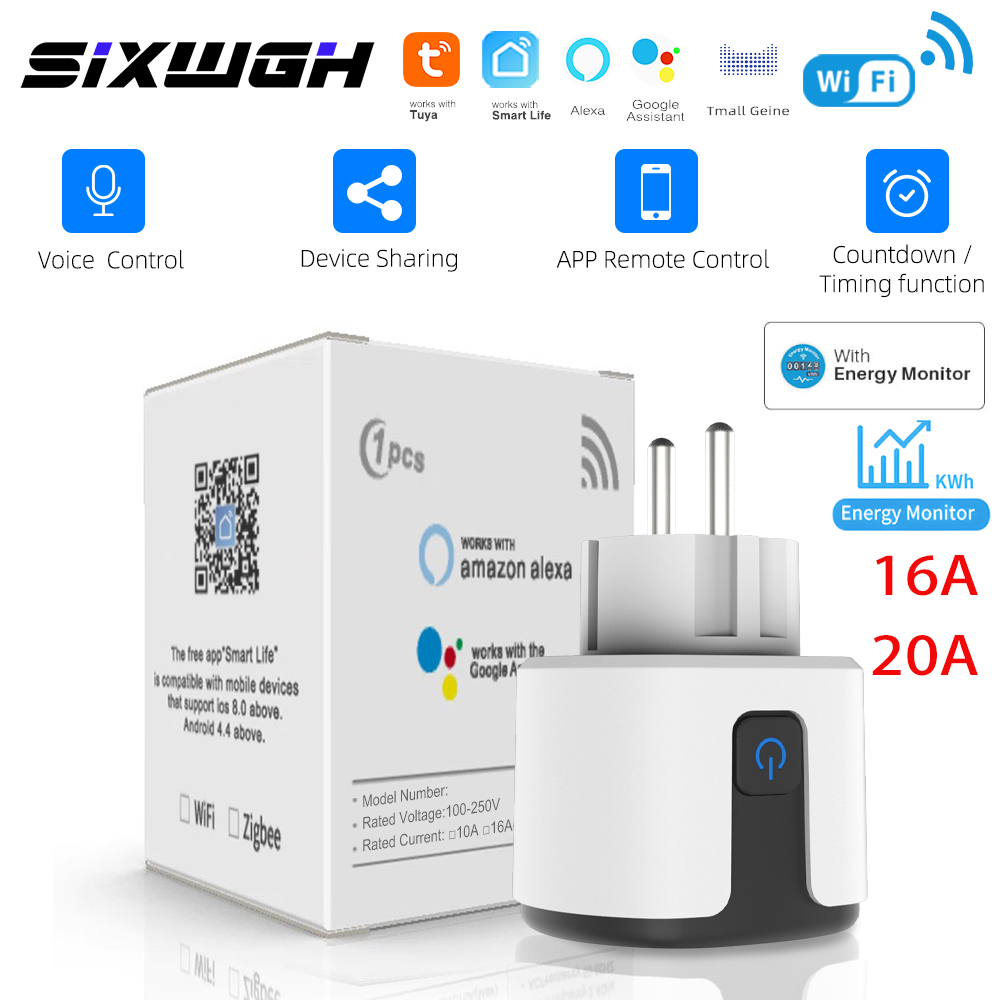 SIXWGH Tuya Умная розетка WIFI – обзор и цена Crt Monitor Stand