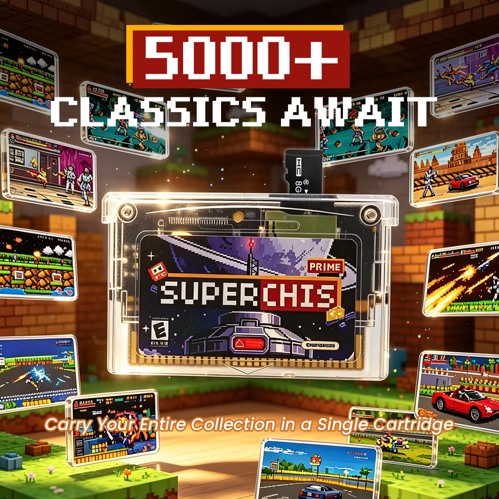 Игровая карта Retro Superchis  – обзор и цена Retro Gaming Fun