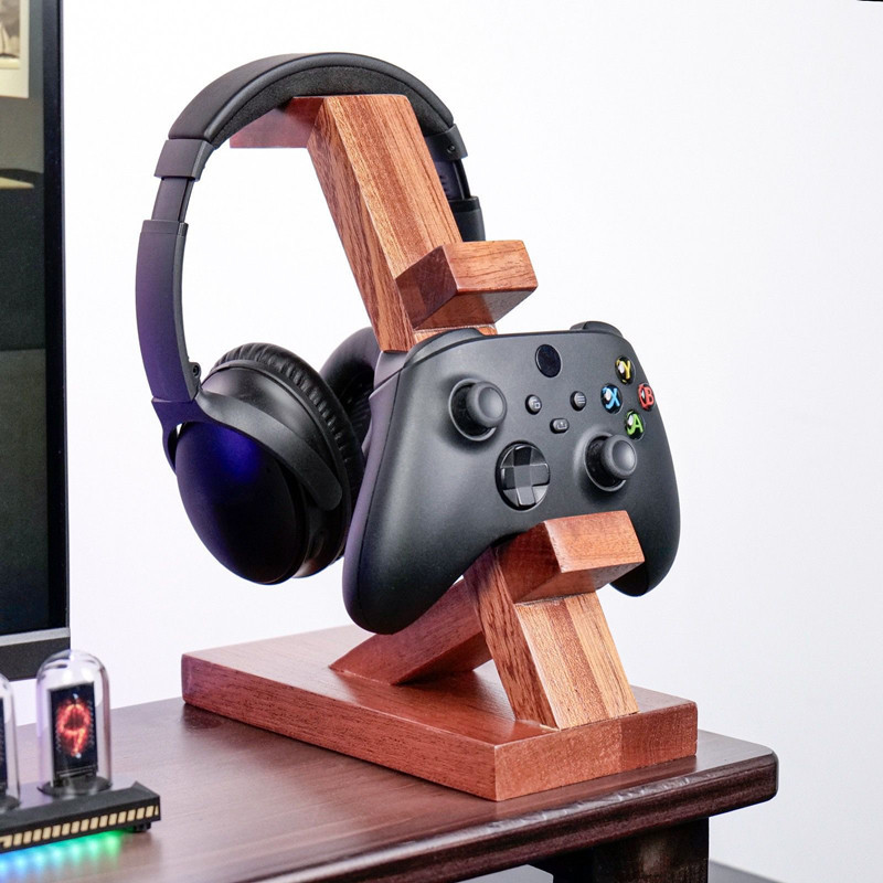 Деревянная подставка для контр – обзор и цена Retro Gaming Headset