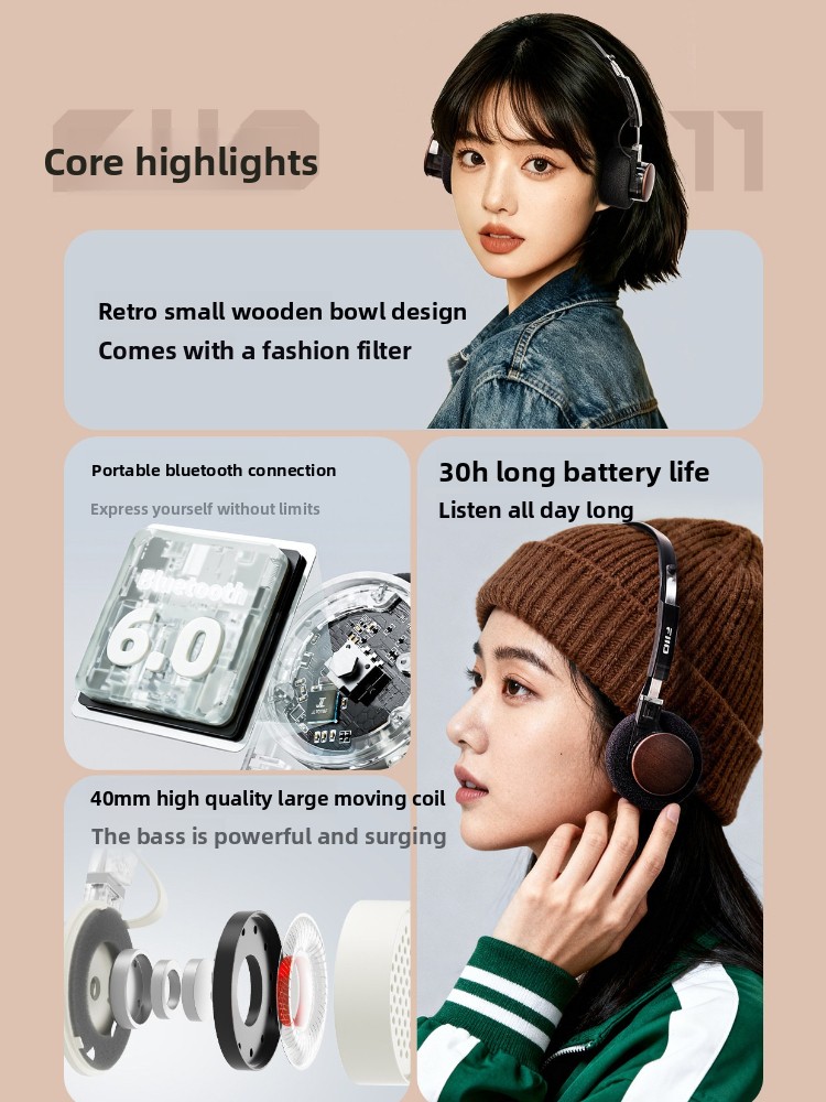 Беспроводные наушники FiiO EH1 – обзор и цена Retro Gaming Headset
