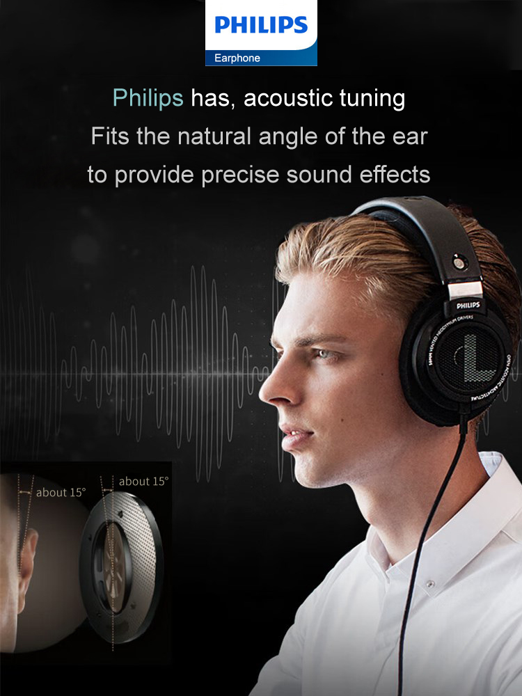 Philips SHP9500 Наушники Hi-Fi – обзор и цена Retro Gaming Headset