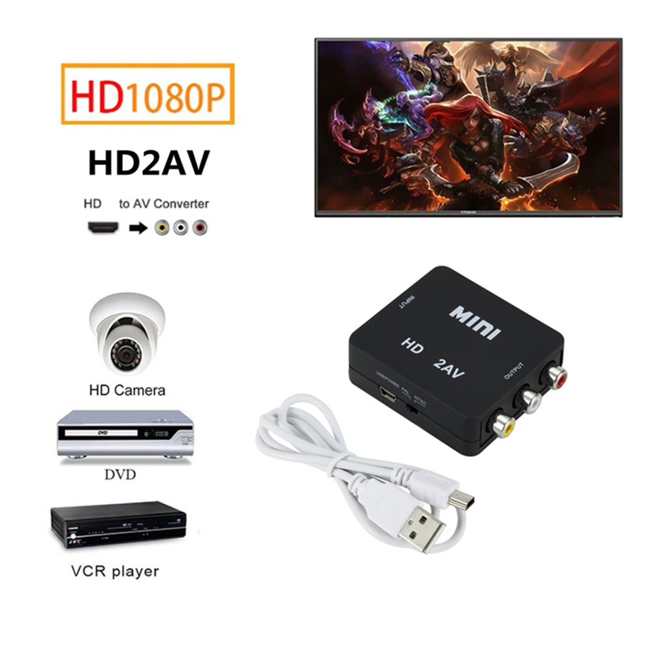 HDMI-совместимый адаптер для A – обзор и цена Composite Rca Cable