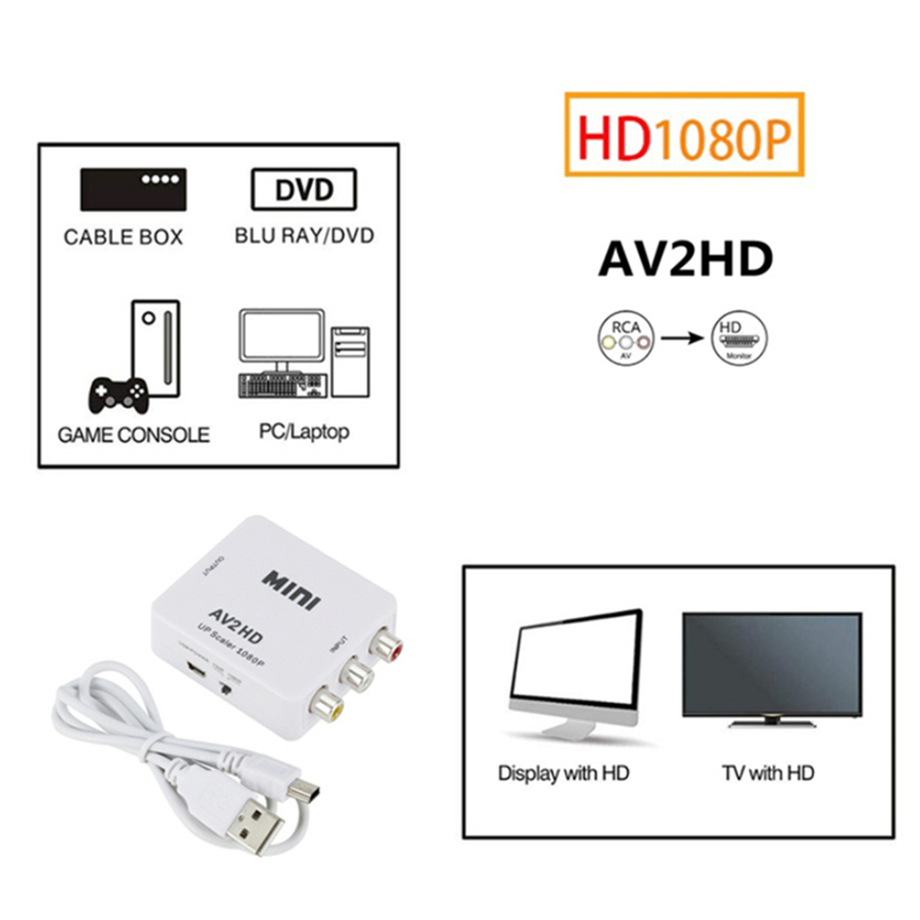 HDMI-совместимый адаптер для A – обзор и цена Composite Rca Cable
