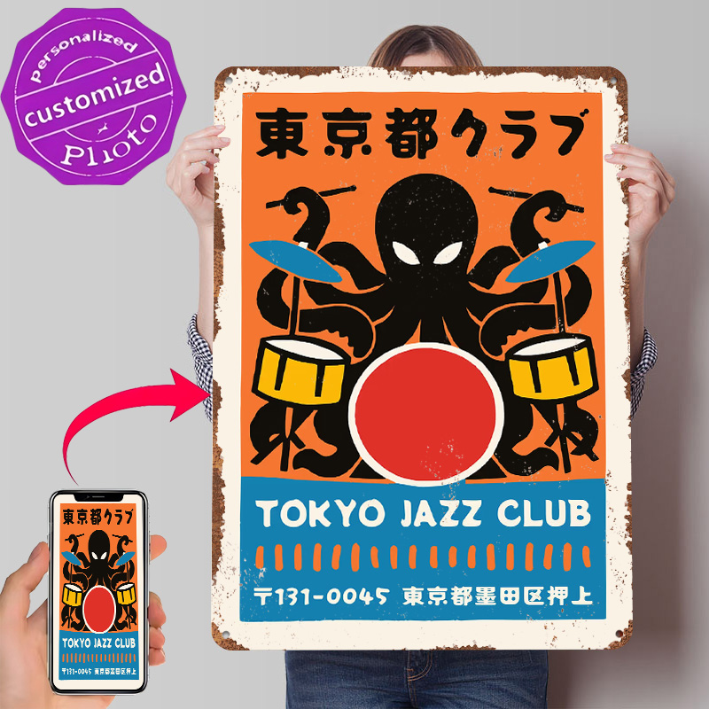 Металлический постер Tokyo Jaz – обзор и цена Retro Gaming Tokyo
